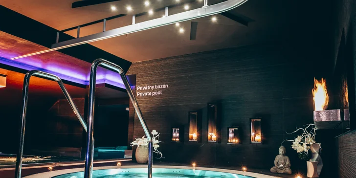 Vodní i wellness svět v AquaCity Poprad: celodenní vstup a možnost menu