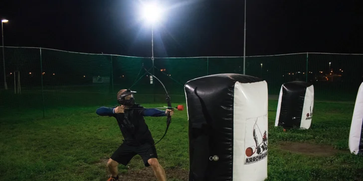 ArrowGame: Akční lukostřelba pro jednoho nebo v týmech až pro 6 hráčů