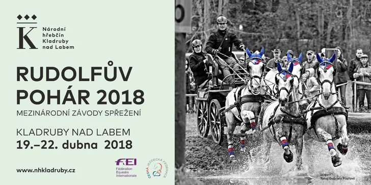Rudolfův pohár v kladrubském hřebčíně: sobotní vstup na závody spřežení