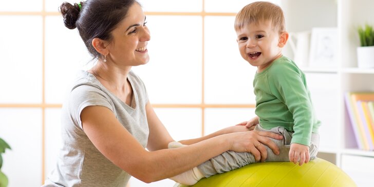 Vstup na 3 lekce cvičení rodičů s dětmi od 4 měsíců do 3,5 let