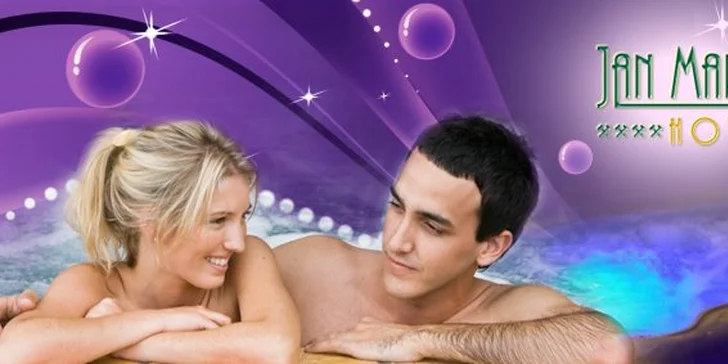 199 Kč za luxusní privátní whirlpool v hotelu Jan Maria v Ostravě. Romantický večer pro DVA a 60 minut dokonalého odpočinku se slevou 50 %.