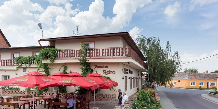 Pobyt pro 2 uprostřed krás jižní Moravy včetně snídaně a degustace vína