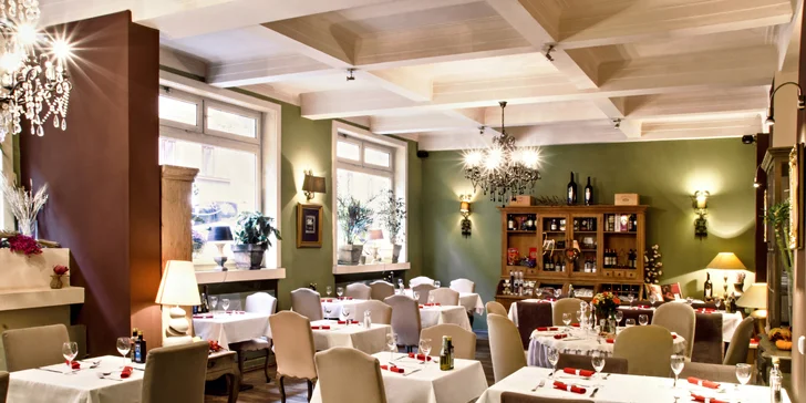 Dárkový voucher do restaurace s krásnou zahradou a středomořskou kuchyní