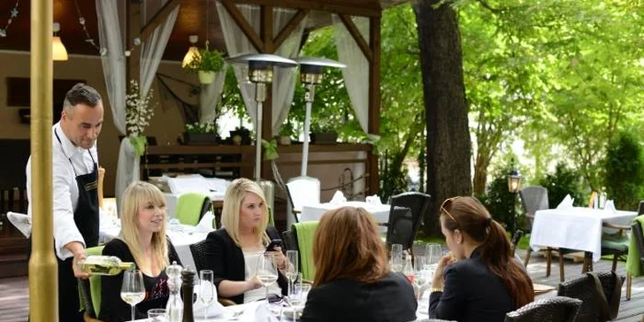 Dárkový voucher do restaurace s krásnou zahradou a středomořskou kuchyní