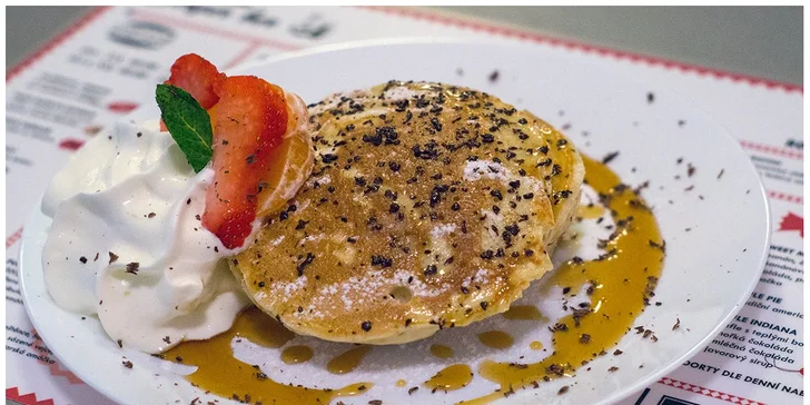 Snídaňové menu dle výběru v originálním americkém bistru