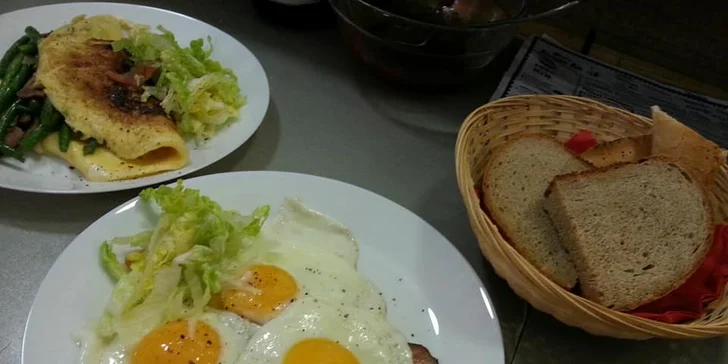 Snídaňové menu dle výběru v originálním americkém bistru