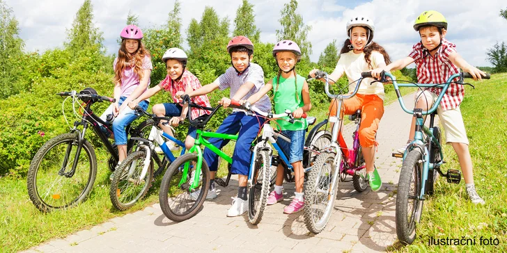 Děti v pohybu: jednodenní cyklistický camp