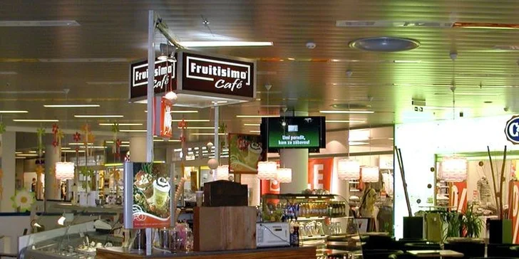 Sachr dort a káva pro dva ve Fruitisimo Café