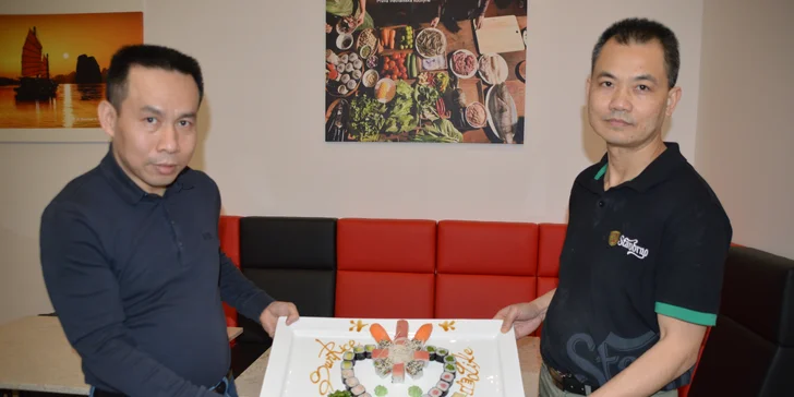 Sushi sety s 18 až 32 kousky: s lososem, tuňákem i čistě vegetariánský