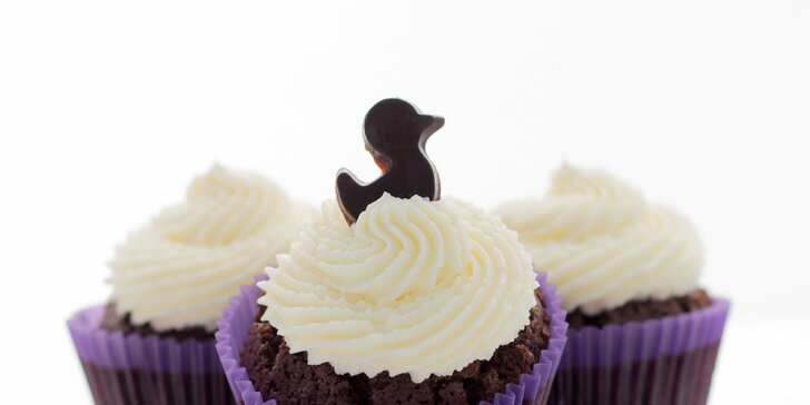 Bezlepkové cupcaky: 6 nebo 12 ks, čokoládový, vanilkový i mrkvový
