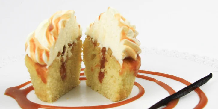 Bezlepkové cupcaky: 6 nebo 12 ks, čokoládový, vanilkový i mrkvový