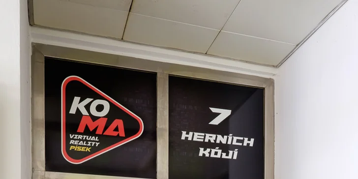 Špičkově vybavená herna virtuální reality: 7 místností a brýle bez kabelů