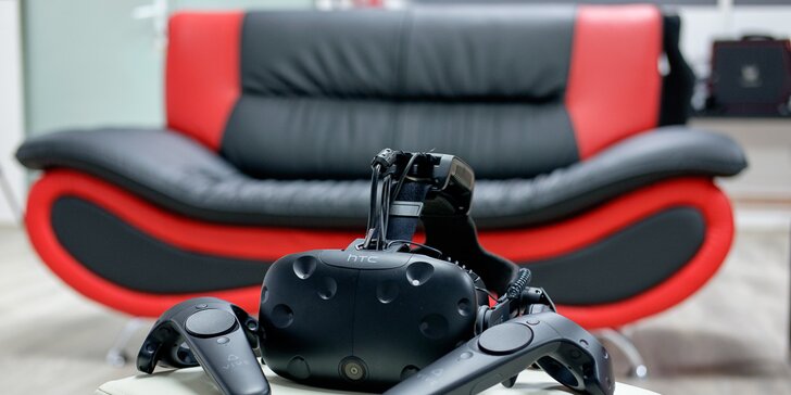 Špičkově vybavená herna virtuální reality: 30 či 60 minut zábavy