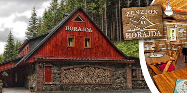Rodinná dovolená v horské chatě v Krkonoších