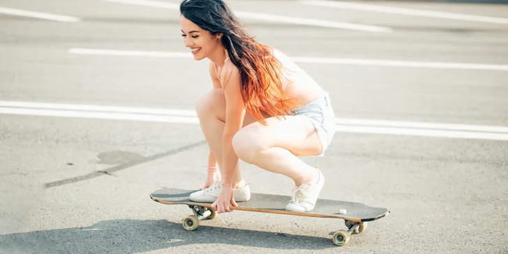 Kurz longboardu a penny boardu pro děti