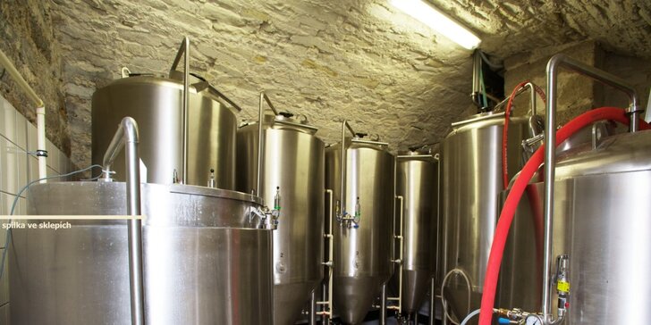 Komentovaná prohlídka pivovaru Antoš ve Slaném a degustace čtyř vzorků