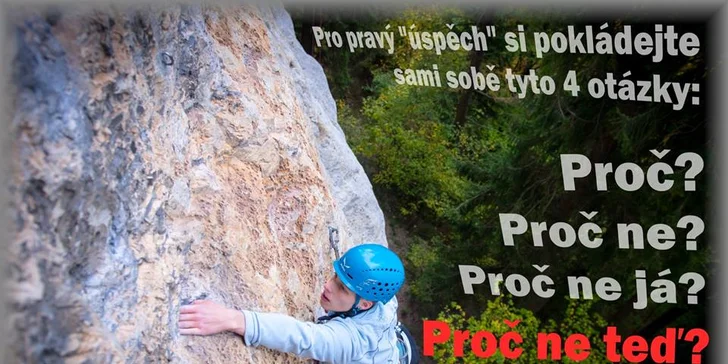 Zábava při lezení v přírodě: na výběr lokality po celé republice i Slovensko