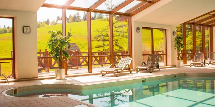 Turistický pobyt u Pieninského národního parku s polopenzí, wellness i fitness