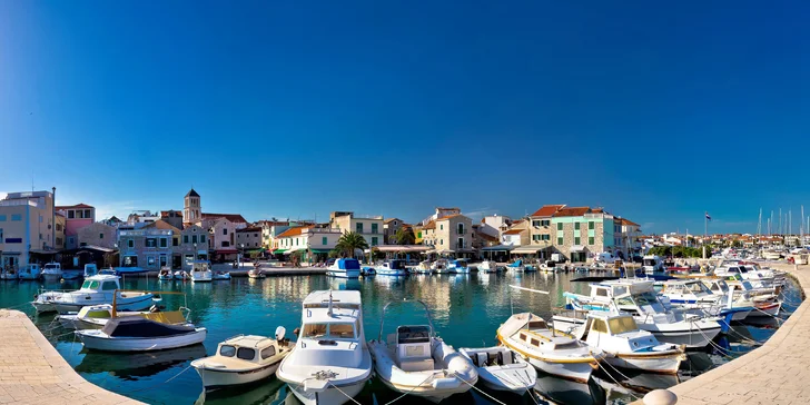 Apartmány v letovisku Vodice: 7 nocí pro 4 osoby od června až do září