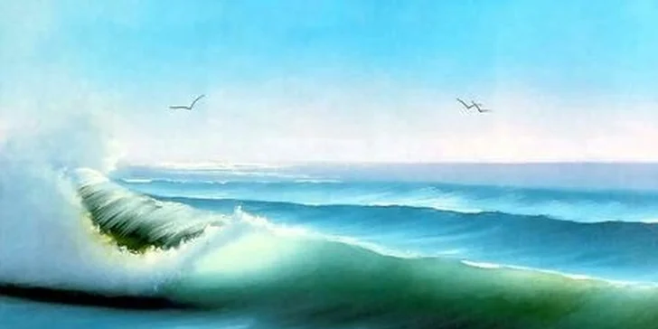Více než klasická olejomalba: Kurz olejomalby ®Bob Ross pro začátečníky