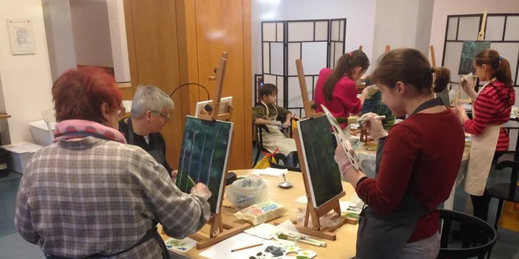 Více než klasická olejomalba: Kurz olejomalby ®Bob Ross pro začátečníky