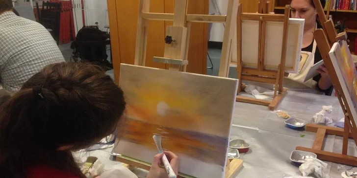 Více než klasická olejomalba: Kurz olejomalby ®Bob Ross pro začátečníky