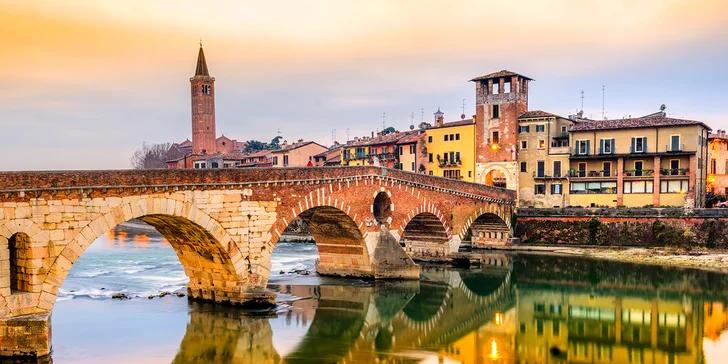 Romantické Benátky a Shakespearovská Verona: nocleh, snídaně, průvodce