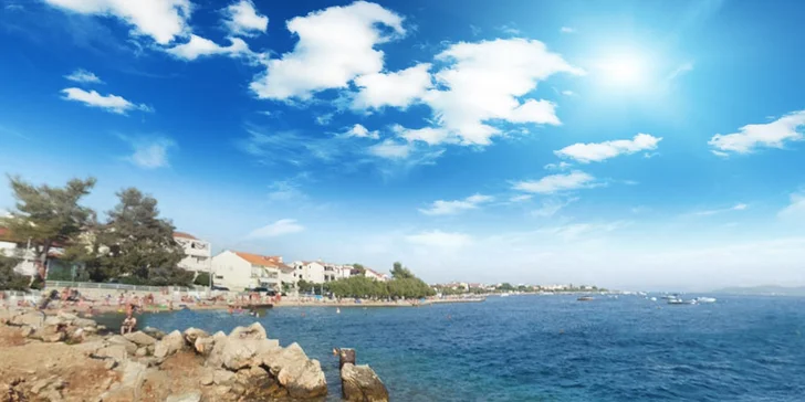 Apartmány v letovisku Vodice: 7 nocí pro 4 osoby od června až do září