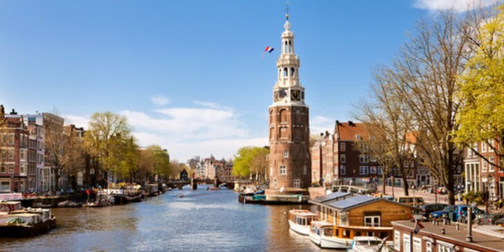 Výlet do země tulipánů včetně Amsterdamu