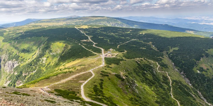 Letní prázdniny i podzim v Krkonoších: Pronájem apartmánu až pro 5 osob