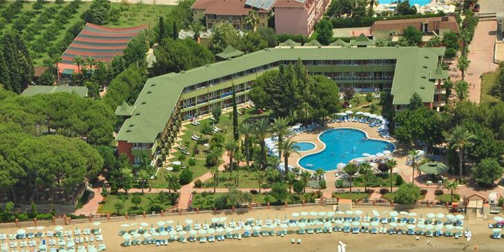 10 až 11 nocí v Turecku: let z Ostravy, 4* hotel, all inclusive, tobogány, bazény