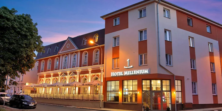 Hotel stojí v klidné části města, vyrážet odtud můžete na výlety i procházky po Karlových Varech.