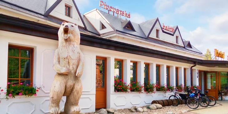 Hotel s pivovarem v Krkonoších: snídaně či polopenze, možnost exkurze i romantické večeře