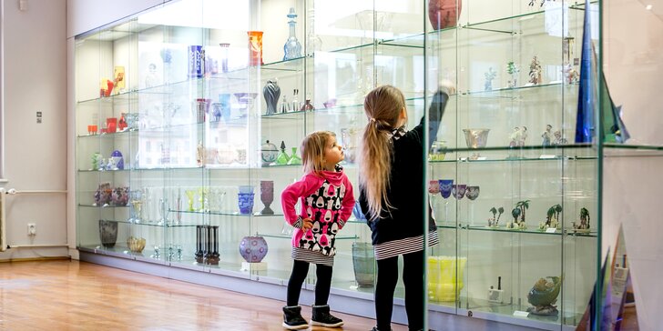 Vstupenky do jabloneckého Muzea skla a bižuterie pro jednotlivce i rodiny