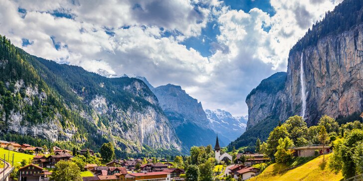 Švýcarsko: Květinový ostrov, Rýnské vodopády, Luzern i 2 noci v penzionu