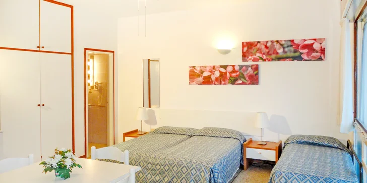 Dovolená v Itálii u Jaderského moře: 7 nocí v apartmánu pro 2 nebo 4 osoby