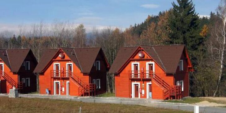 Pronájem vybavené apartmánové chaty v Jeseníkách až pro 14 osob