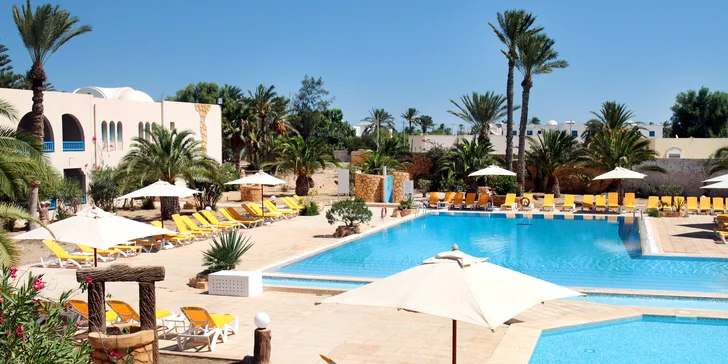 Dovolená v 3*+ hotelu Djerba Holiday Club: all inclusive a dítě za cenu letenky