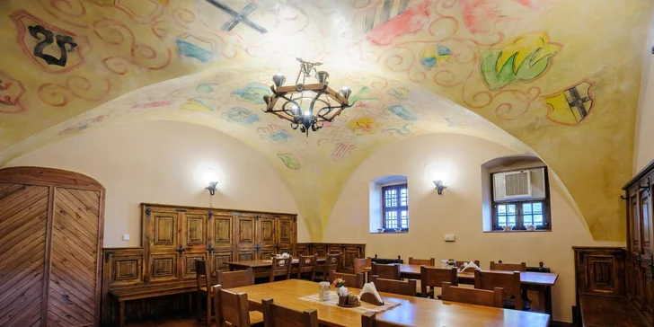 ½ kg nebo kilo žeber v zámecké restauraci s prohlídkou zámeckého pivovaru