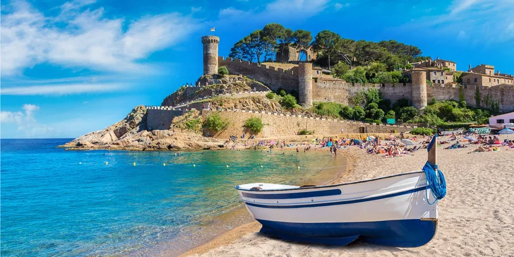 7 nocí v Costa Brava: poznávací zájezd vč. dopravy, ubytování a polopenze