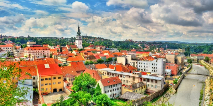 4* relax v Třebíči: polopenze i vstupenky do památek UNESCO a aquaparku