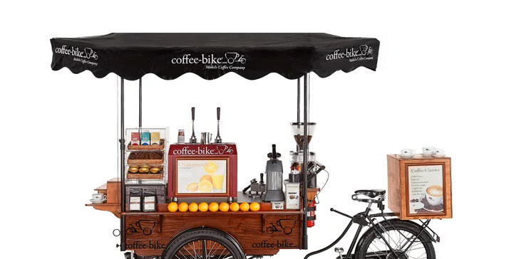 Káva z mobilní kavárny na Moravském náměstí: cappuccino nebo caffè latte