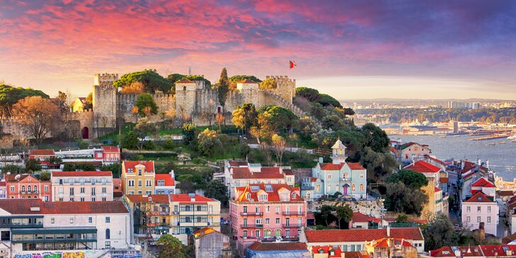 Lisabon letecky: výlet do Sintry, ubytování ve 3* hotelu vč. snídaně, průvodce