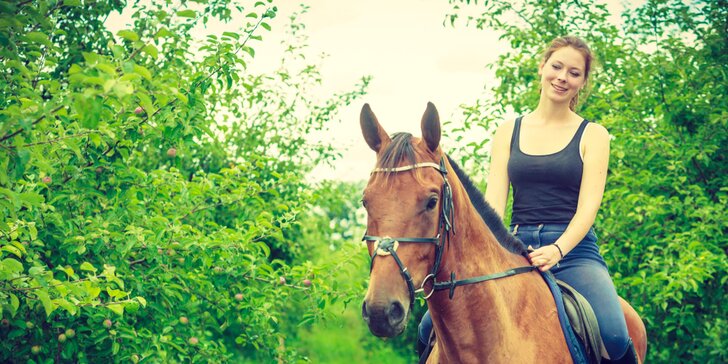 Dovolená u Opavy v penzionu s farmou a koňmi: polopenze, sauna i projížďka na koni