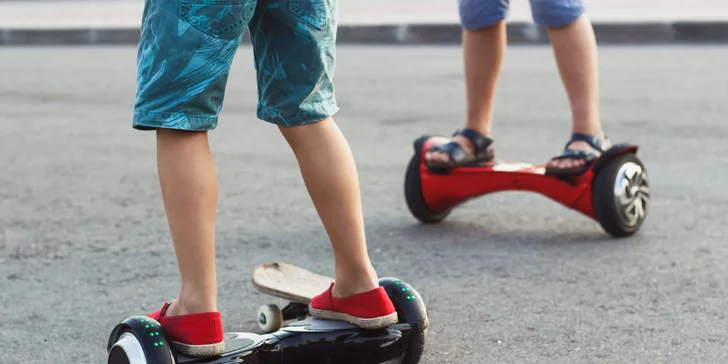 60minutová jízda na hoverboardu (kolonožce) se zkušeným instruktorem