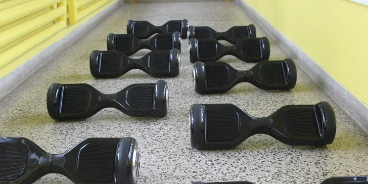 60minutová jízda na hoverboardu (kolonožce) se zkušeným instruktorem