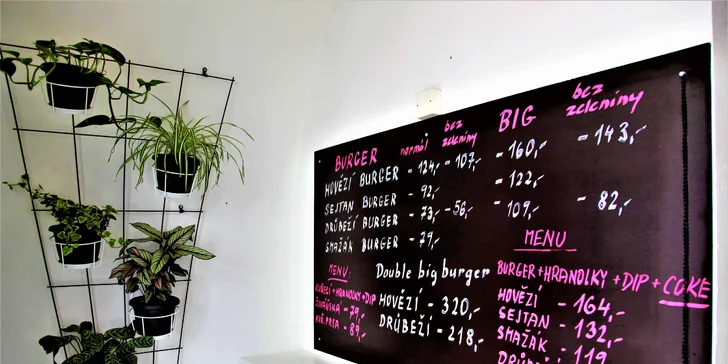 Burger je určen pouze k odnosu s sebou.