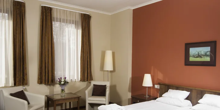 Báječný relax v lázeňském Sárváru: 4* hotel, wellness a polopenze