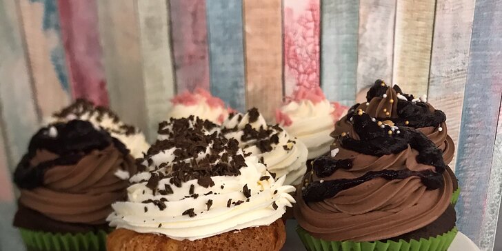 Luxusní sladké potěšení: bezlepkové dorty, cupcaky, mousse, větrníky aj.