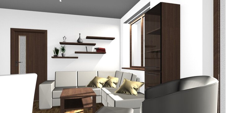 Designový návrh interiéru - dejte svému bytu nový kabátek